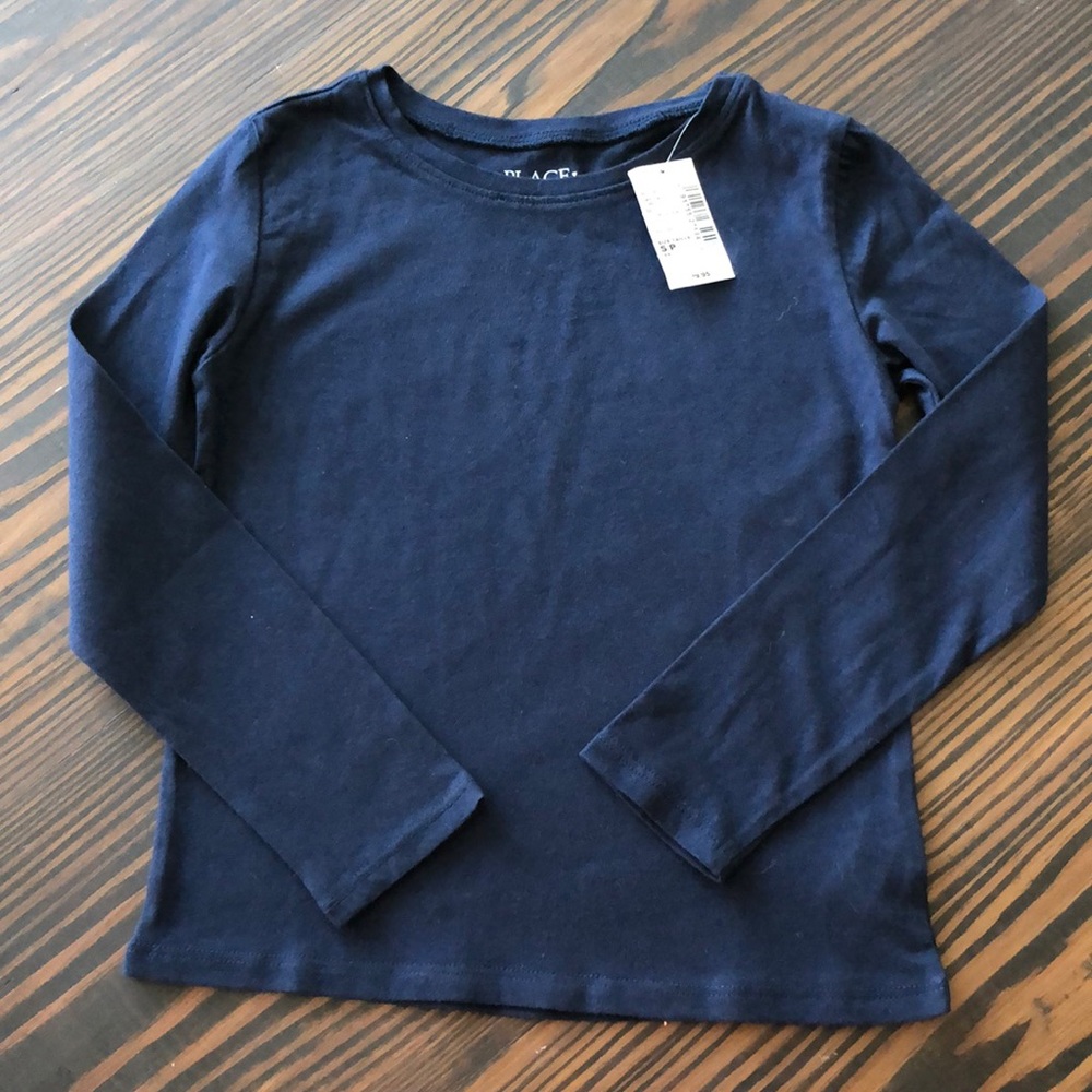 NWT Navy long sleeve tee - Children’s Place